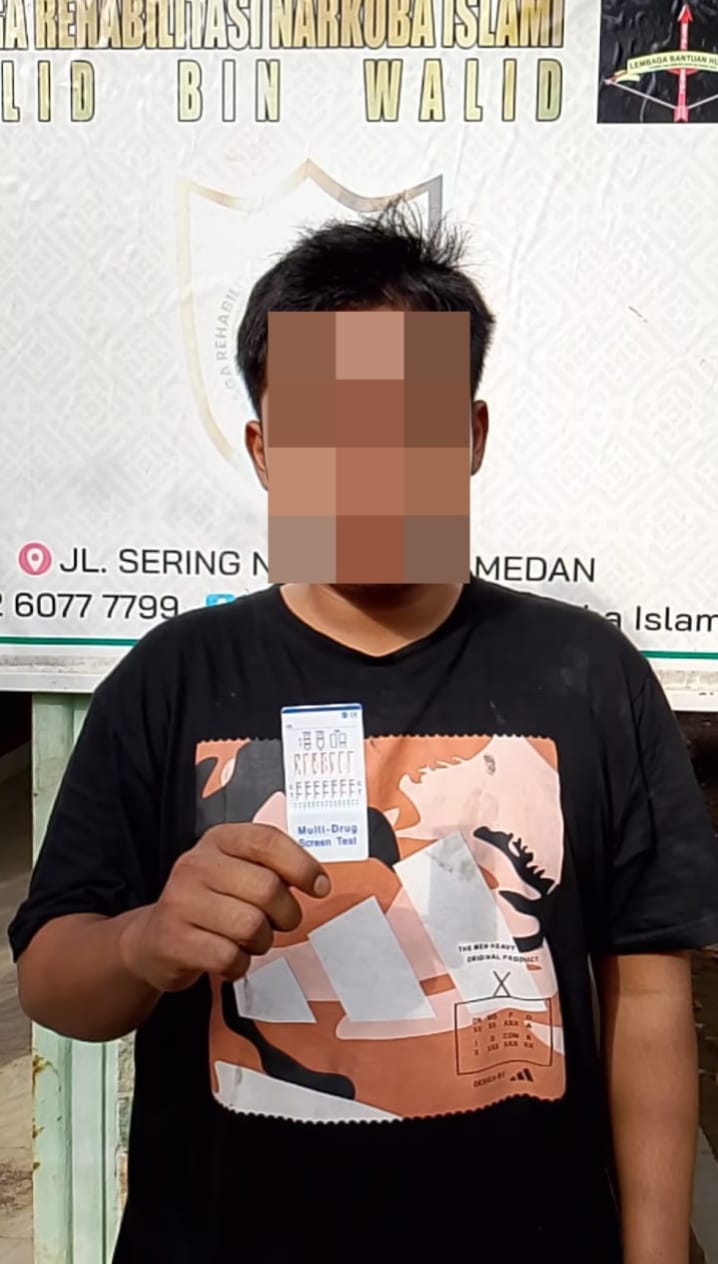 Proses tes urine narkoba profesional di Medan